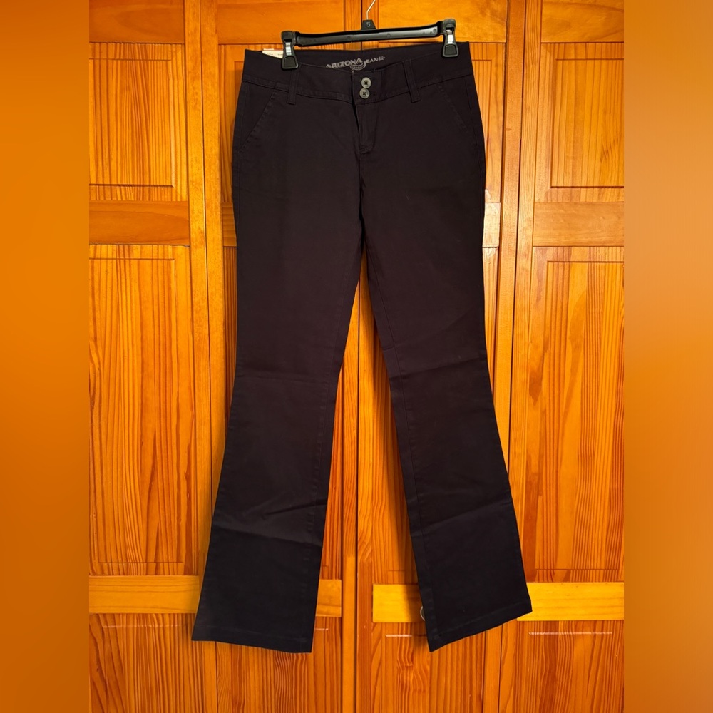Classic Long Bootcut Khaki Pants